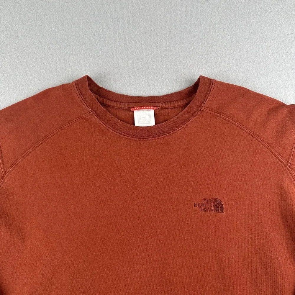 North Face Men's 100% Cotton Long Sleeve Shirt Size Medium
